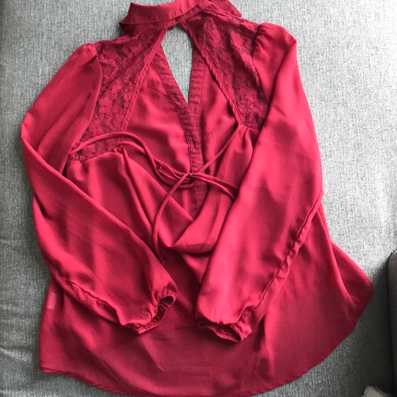 Red Blouse - Picture 2 of 2